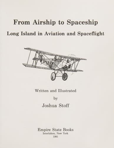 Cover of From airship to spaceship by Joshua Stoff