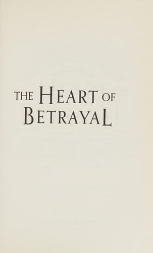 Cover of The Heart of Betrayal by Mary E. Pearson