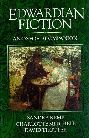 Cover of Edwardian fiction by Sandra Kemp