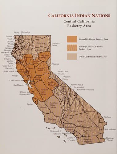 Cover of Indian baskets of central California by Ralph C. Shanks