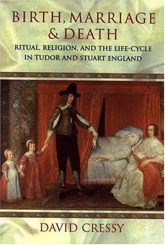 Cover of Birth, marriage, and death by David Cressy