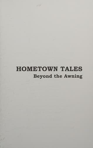 Cover of Hometown tales by Ed Vidler