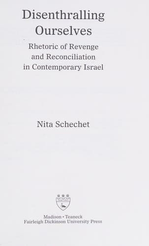 Cover of Disenthralling ourselves by Nita Schechet