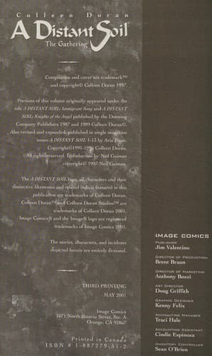 Cover of A distant soil by Colleen Doran