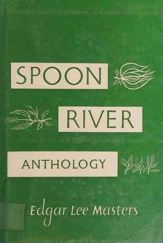 Cover of Spoon River Anthology by Edgar Lee Masters