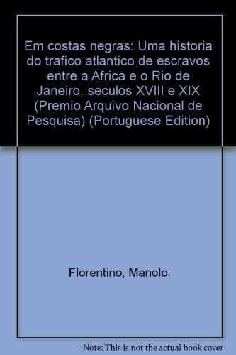 Cover of Em costas negras by Manolo Florentino