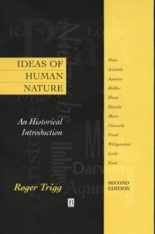 Cover of Ideas of human nature by Roger Trigg