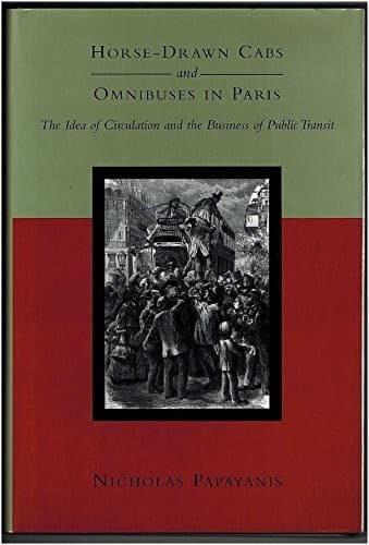 Cover of Horse-drawn cabs and omnibuses in Paris by Nicholas Papayanis