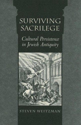 Cover of Surviving sacrilege by Steven Weitzman