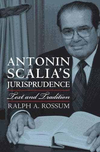 Cover of Antonin Scalia's Jurisprudence by Ralph A. Rossum