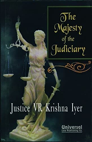 Cover of The majesty of the judiciary by V. R. Krishna Iyer