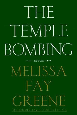 Cover of The Temple bombing by Melissa Fay Greene