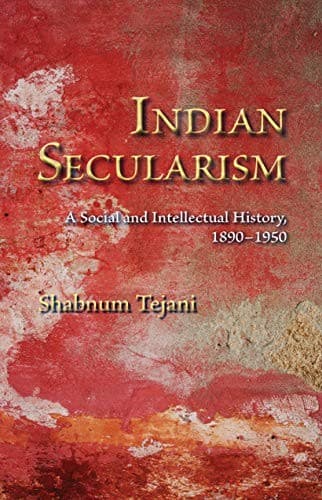 Cover of Indian secularism by Shabnum Tejani