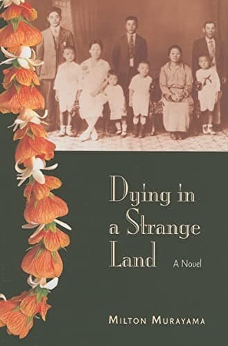 Cover of Dying in a strange land by Milton Murayama