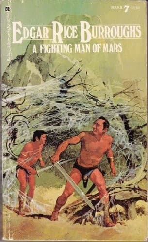 Cover of A Fighting Man Of Mars by Edgar Rice Burroughs