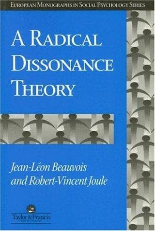 Cover of A radical dissonance theory by Jean-Léon Beauvois