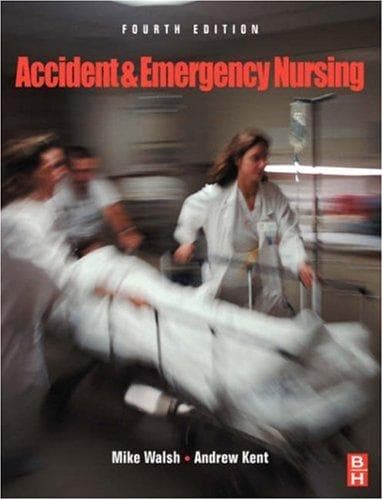 Cover of Accident & emergency nursing by Walsh, Mike SRN
