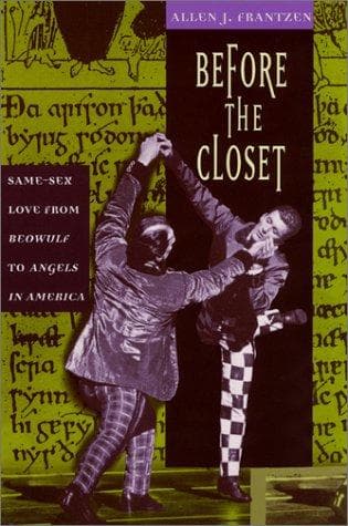 Cover of Before the closet by Allen J. Frantzen