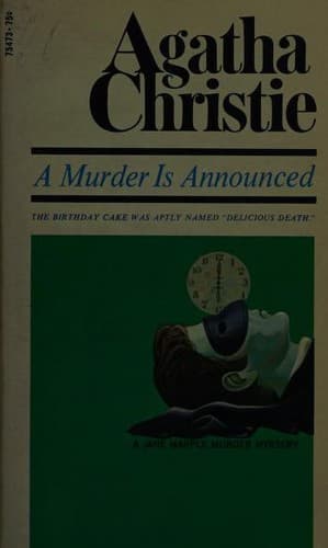 Cover of A Murder Is Announced by Agatha Christie