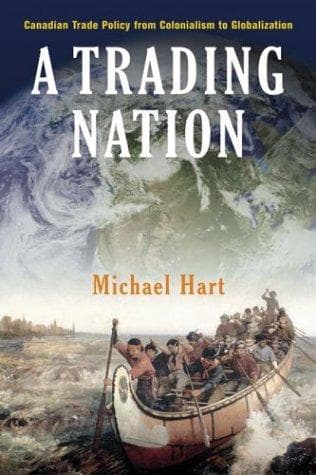 Cover of A trading nation by Michael Hart