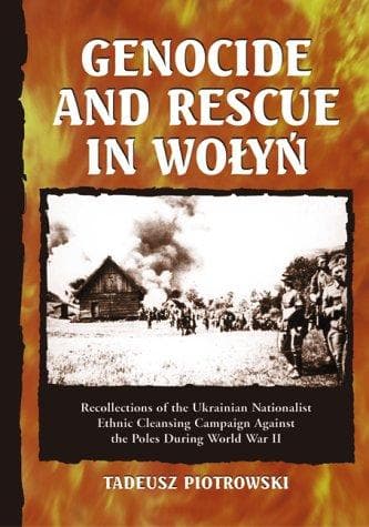 Cover of Genocide and Rescue in Wolyn by Tadeusz Piotrowski