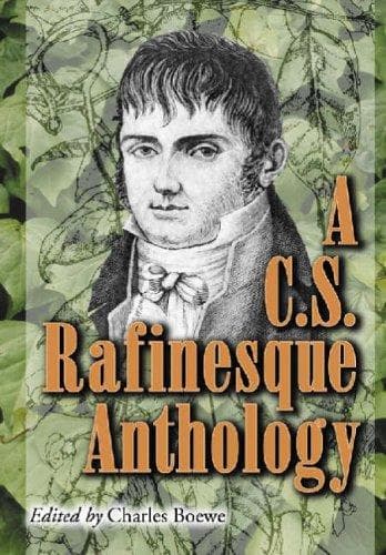 Cover of A C.S. Rafinesque Anthology by Constantine Samuel Rafinesque
