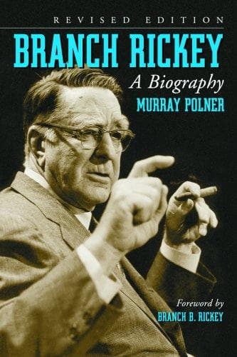 Cover of Branch Rickey by Murray Polner
