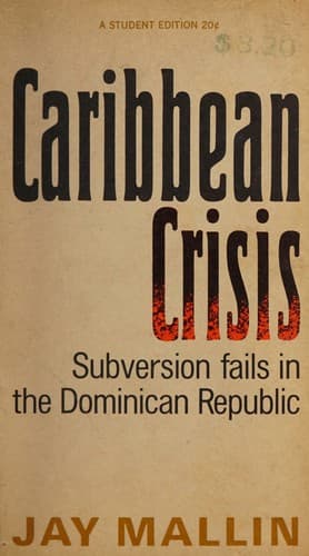 Cover of Caribbean crisis by Jay Mallin