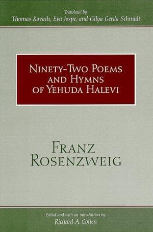 Cover of Ninety-two poems and hymns of Yehuda Halevi by Judah ha-Levi