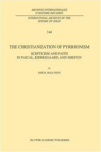 Cover of The Christianization of Pyrrhonism by José Raimundo Maia Neto