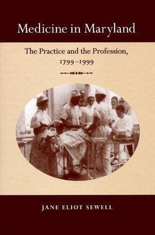 Cover of Medicine in Maryland by Jane Eliot Sewell