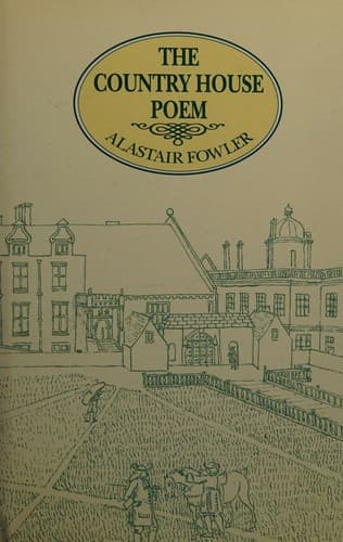 Cover of The Country House Poem by Fowler, Alastair