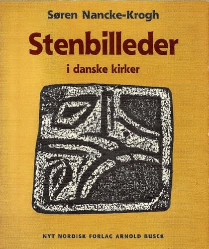 Cover of Stenbilleder i danske kirker by Søren Nancke-Krogh