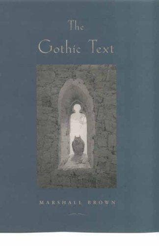 Cover of The Gothic text by Brown, Marshall