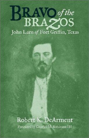 Cover of Bravo of the Brazos by Robert K. DeArment