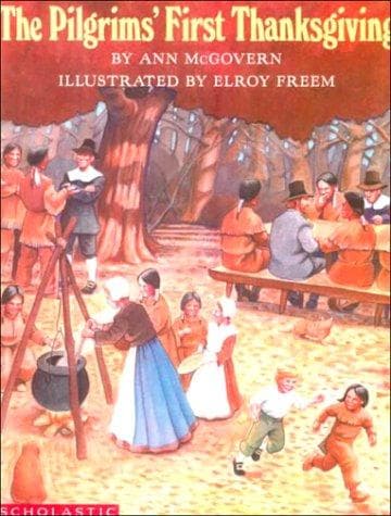 Cover of The pilgrims' first Thanksgiving by Ann McGovern