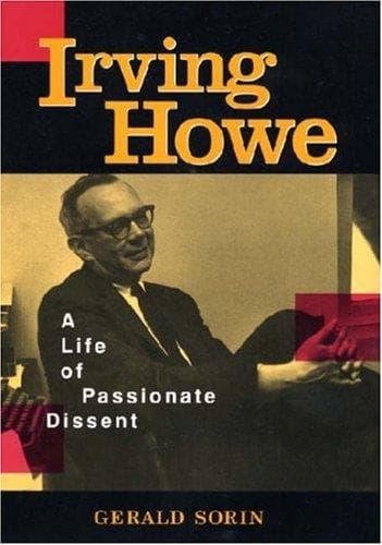 Cover of Irving Howe by Gerald Sorin