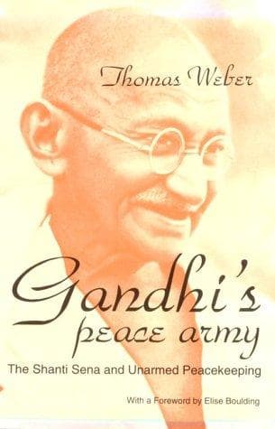 Cover of Gandhi's peace army by Weber, Thomas