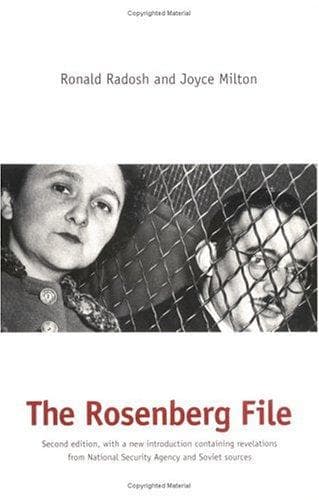 Cover of The Rosenberg file by Ronald Radosh