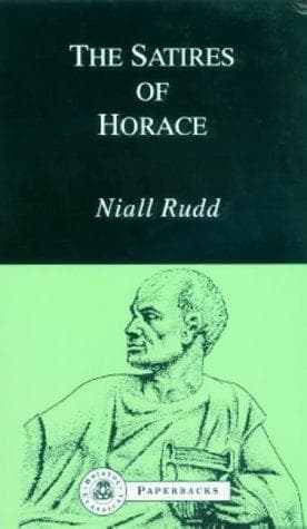 Cover of The Satires of Horace by Niall Rudd