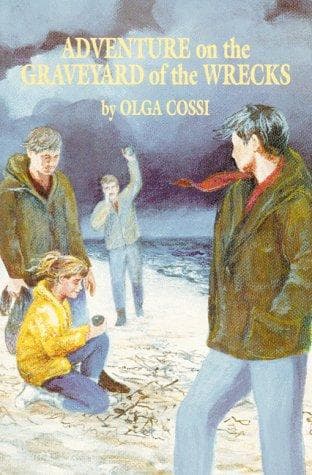 Cover of Adventure on the graveyard of the wrecks by Olga Cossi