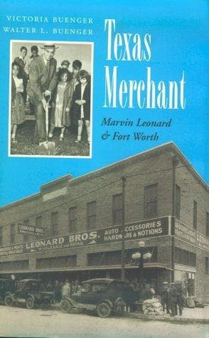 Cover of Texas merchant by Victoria L. Buenger