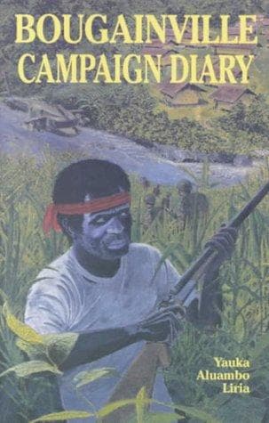 Cover of Bougainville campaign diary by Yauka Aluambo Liria
