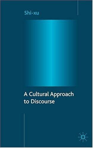 Cover of A cultural approach to discourse by Shi-xu