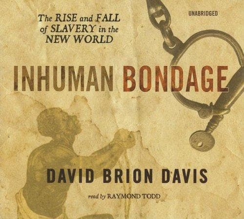 Cover of Inhuman bondage by David Brion Davis