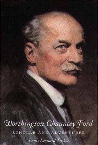 Cover of Worthington Chauncey Ford by Louis Leonard Tucker