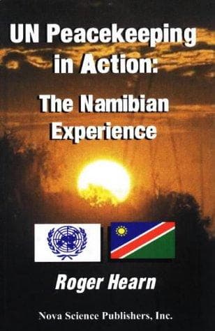 Cover of UN peacekeeping in action by Roger Hearn
