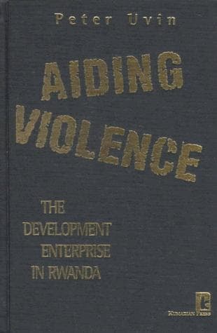 Cover of Aiding violence by Peter Uvin