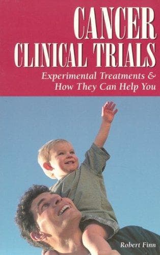 Cover of Cancer clinical trials by Robert Finn