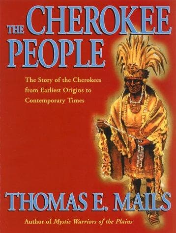 Cover of The Cherokee people by Thomas E. Mails